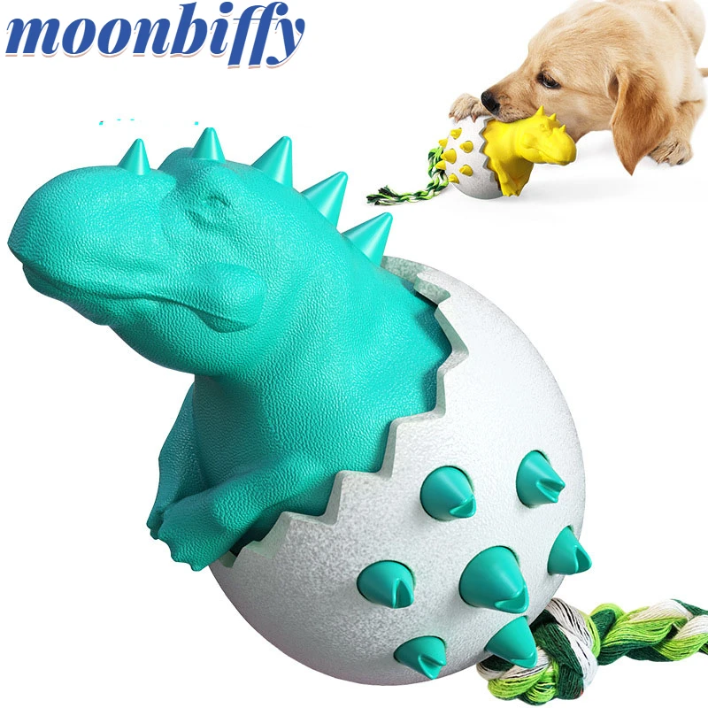 

Dinosaur Egg Dog Molar Stick Chew Resistant Pet Supplies Toothbrush Dog Toy Dog Accessories Pet Toys Dog Toothbrush Puppy