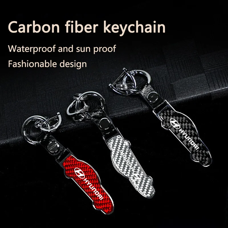 Автомобильный брелок с эмблемой для ключей защитой от потери подвеска Hyundai