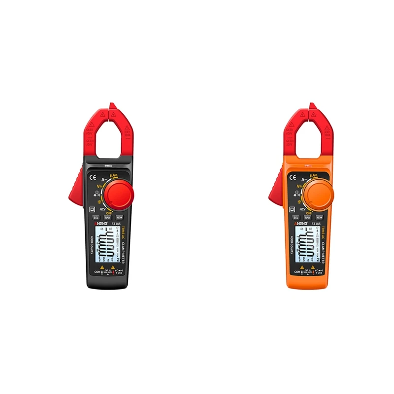 

Цифровой мультиметр-зажим ANENG ST185, 4000 отсчетов