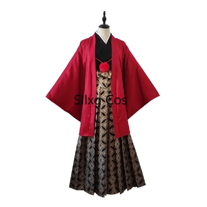 FC6Унисекс аниме Cos Ogami Koga костюмы для косплея кимоно наряд Хэллоуин