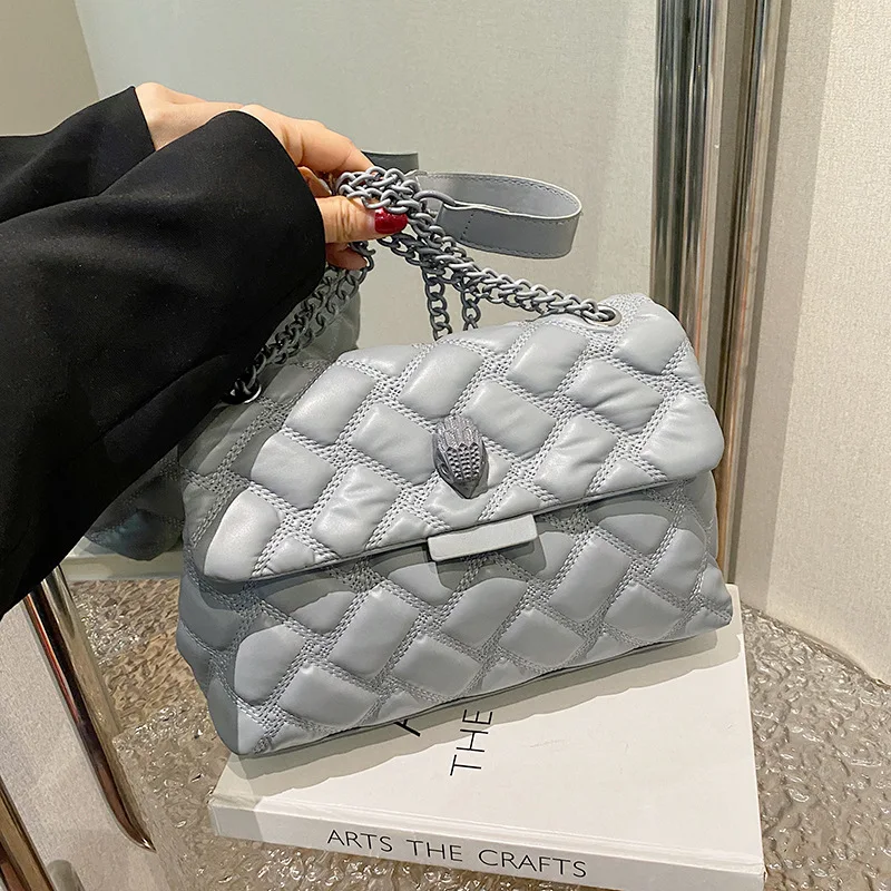 Уникальная дизайнерская металлическая сумка Eagle через плечо для женщин женская