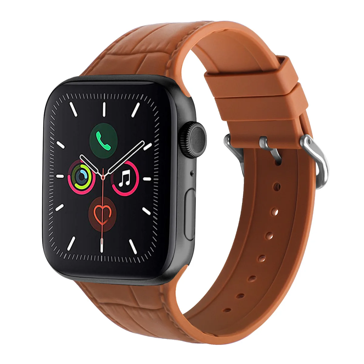 

Ремешок силиконовый для Apple Watch band 44 мм 45 мм 42 мм iWatch 40 мм 38 мм 41 мм, браслет для apple watch Series 7 3 5 6 se