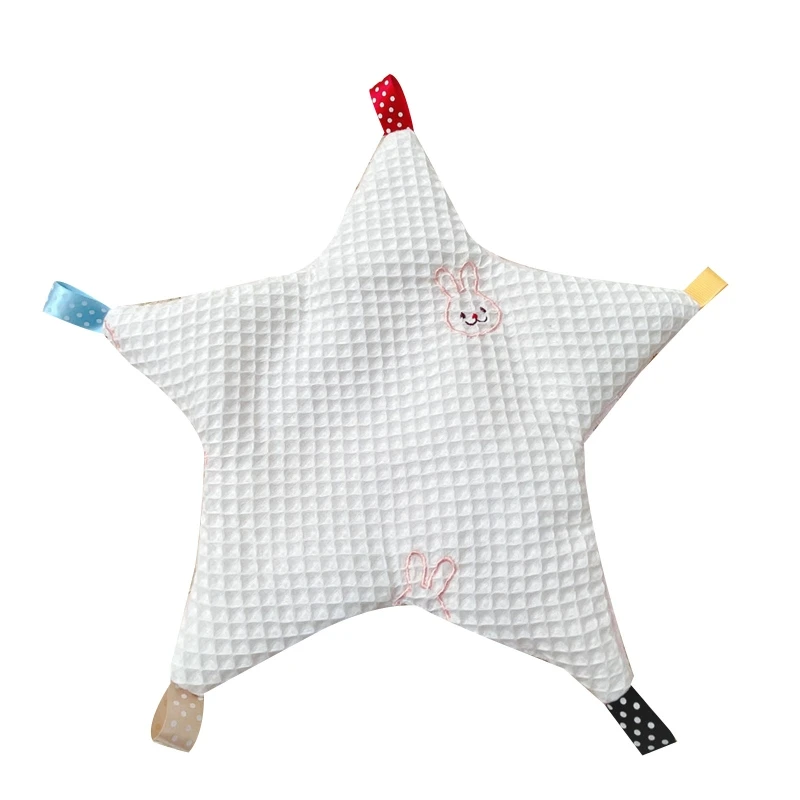 

Cartoon Appease Towel Cotton Soft Newborn Baby Plush Comforter Blanket for Baby Girls Boys Infant Cute Pattern Gift