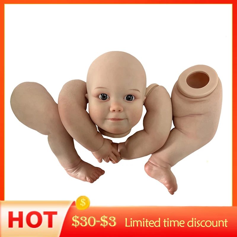 

68 см наборы для новорожденных, окрашенные вручную мягкие виниловые Наборы «сделай сам», 3D глаза, детали для новорожденных, несобранные наборы для окрашенных кукол