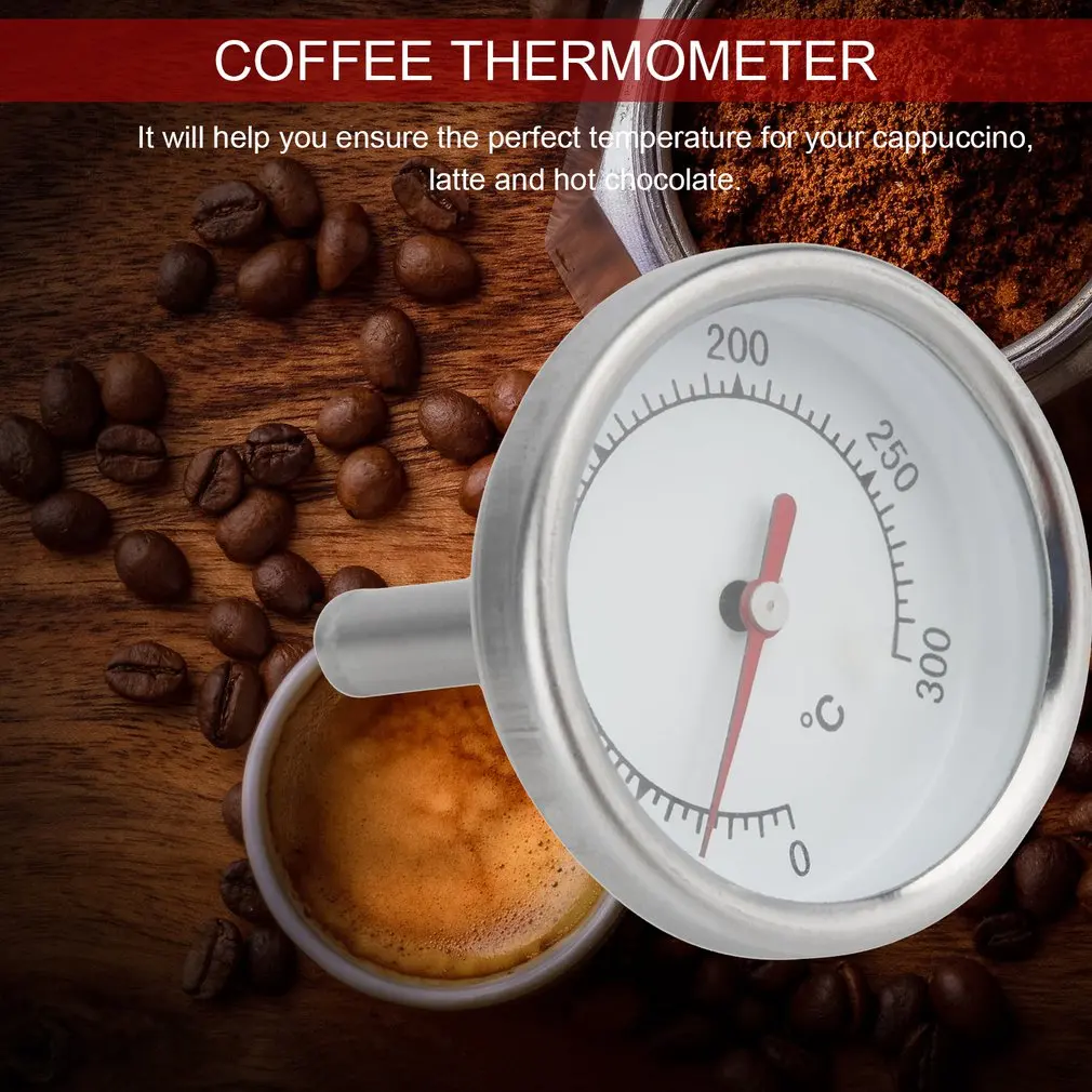 

Meat Thermometer Cooking Tools Kitchen Stainless Steel Cooking BBQ Coffee Milk Probe Thermometer Food Gauge Coffee Thermometer