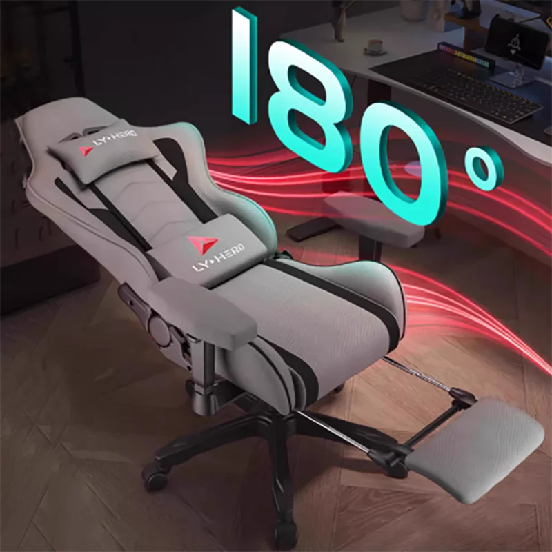 Современный серый офисный стул в минималистском стиле ﻿ Подушка Стильное