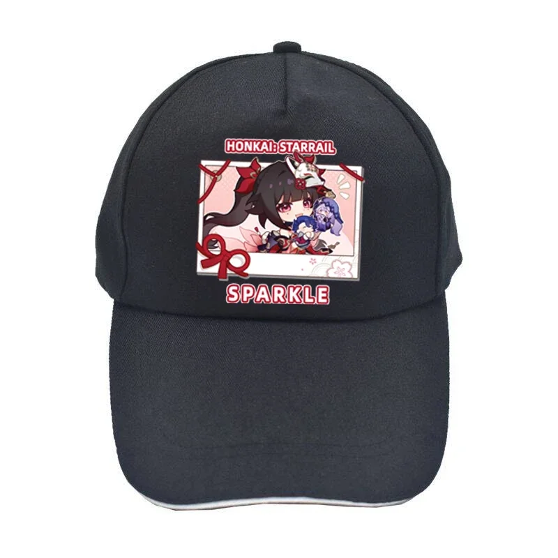 Аниме Honkai: Star Rail Sparkle JingYuan Acheron Kafka Aventurine Seele Серебряный волк Imbibitor Lunae Косплей Кепка