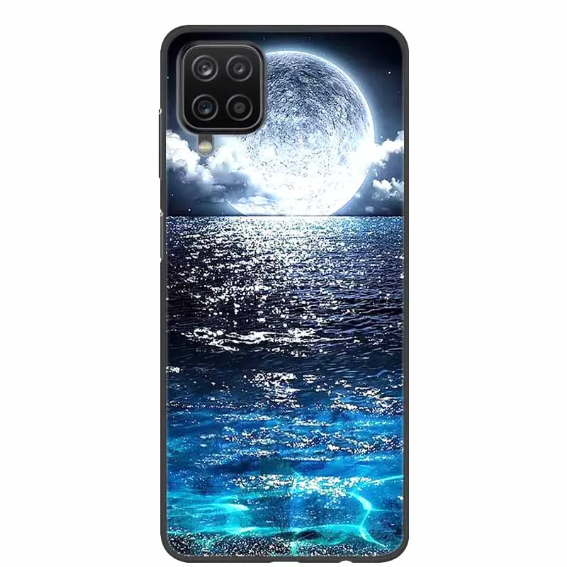 Для Samsung M22 Чехол ТПУ с росписью в виде животных и цветов Силиконовый чехол для Galaxy