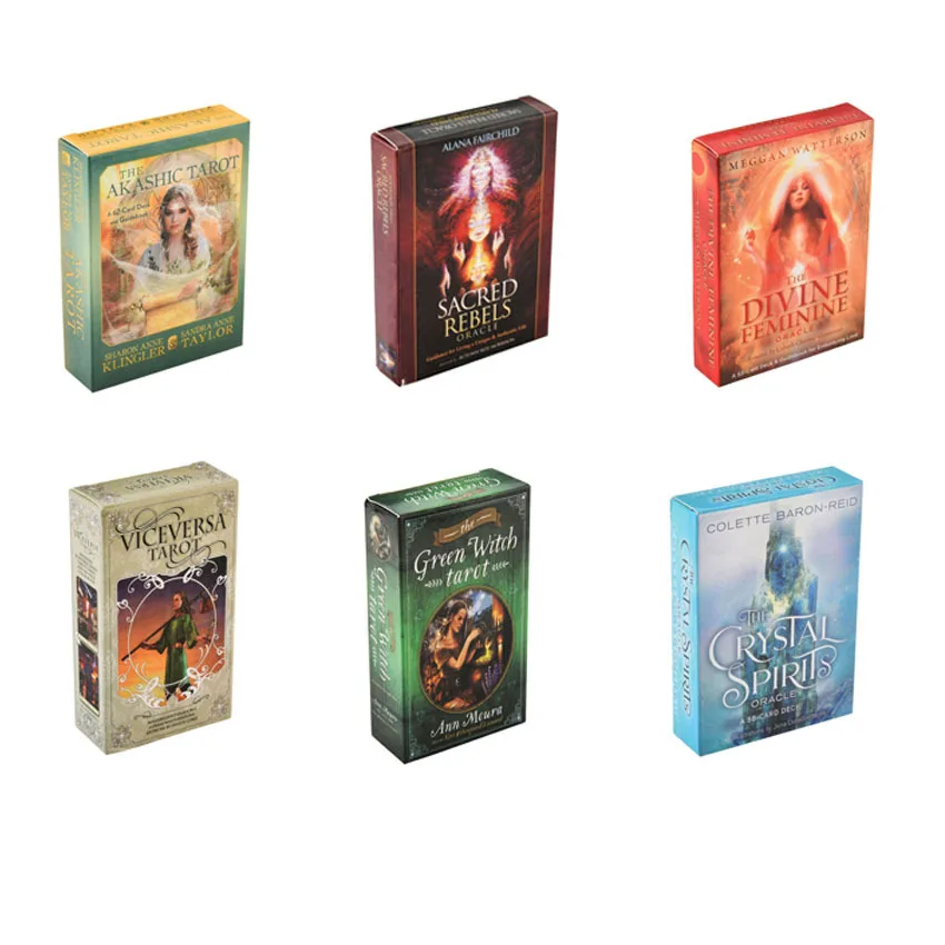 

New Oracle Card English THALO Electronic Manual The Akashic Tarot
