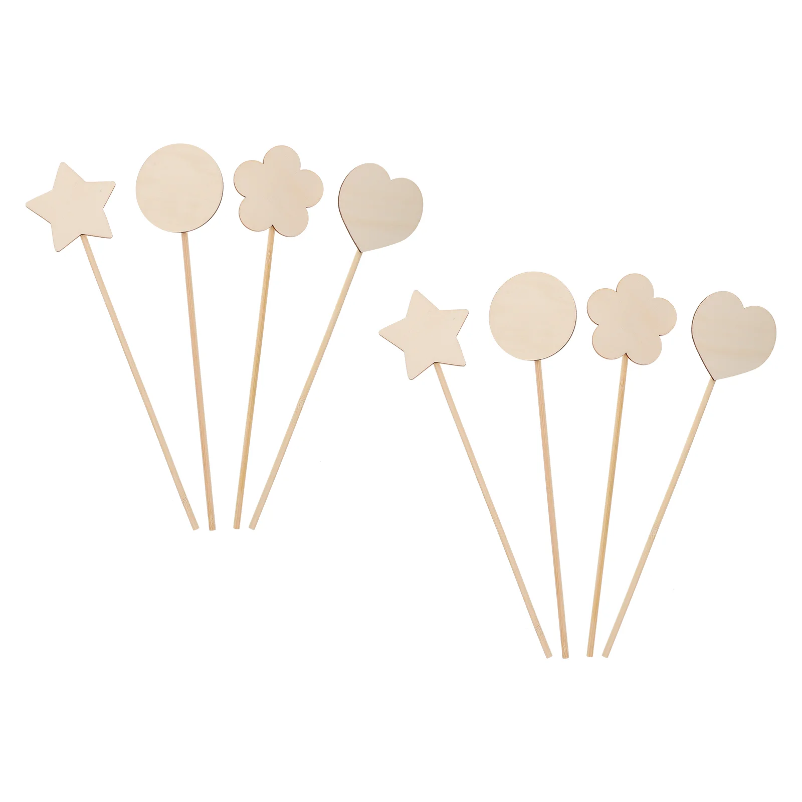 

8Pcs Unfinished Fairy Wands Blank Fairy Sticks for Painting Kids Hand-made DIY Fairy Wand Decors