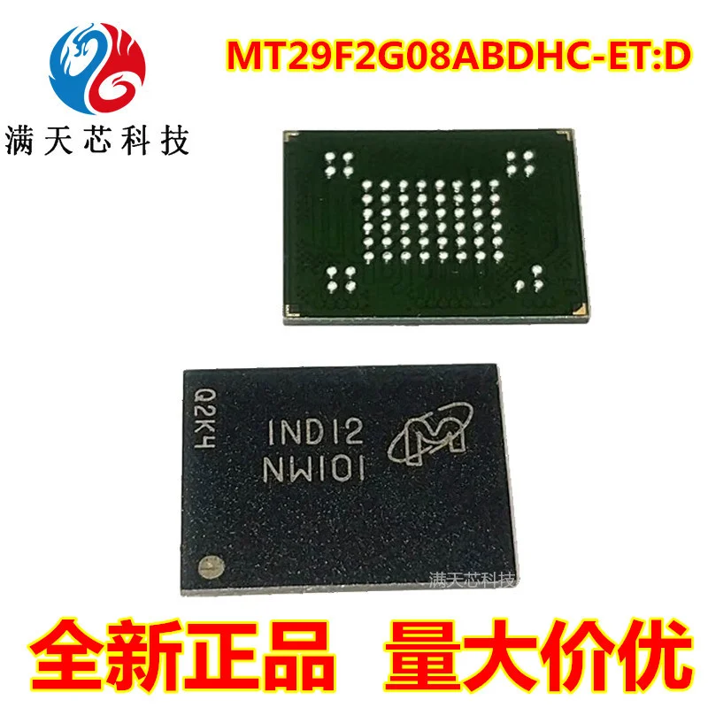 

Mt29f2g08abdhc-et: D / mt29f2g08abagah4-it: G silk screen nw101 / nw799 flash memory