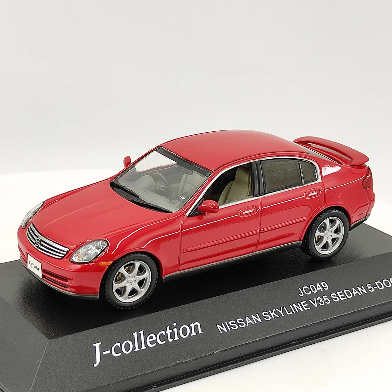 Фото Дефект поверхности краски, литой под давлением, масштаб 1:43, JC Teana V35 SEDAN 5-DOORS, модель автомобиля из красного сплава, коллекционная игрушка, подарок, сувенирный дисплей №4