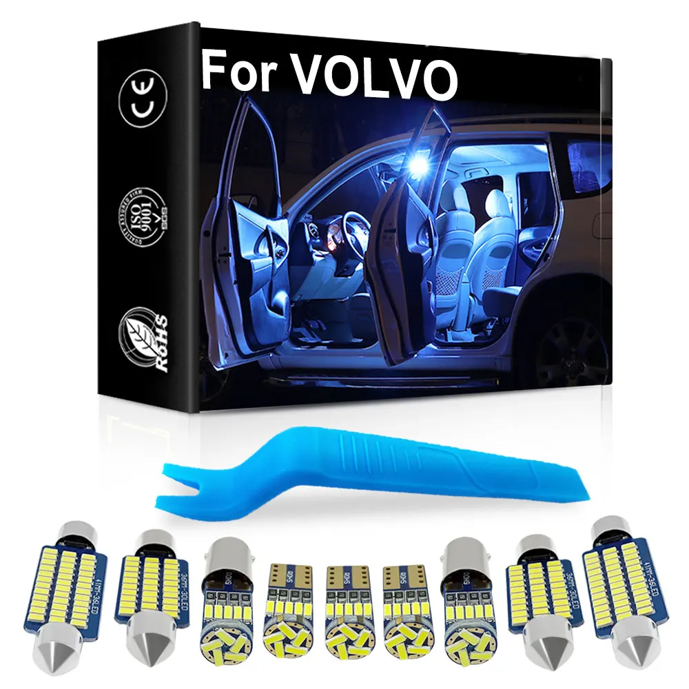 

Vehicle Canbus Interior LED Light For Volvo C30 C70 S40 S60 S70 S80 V40 V50 V60 V70 XC60 XC70 XC90 Map Dome Trunk Indoor Lamp