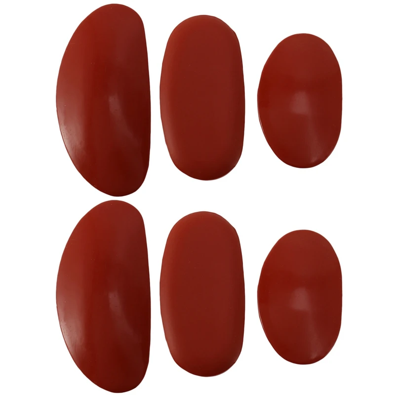 

6 шт., силиконовые ребра для Гончарной Глины, 3 размера