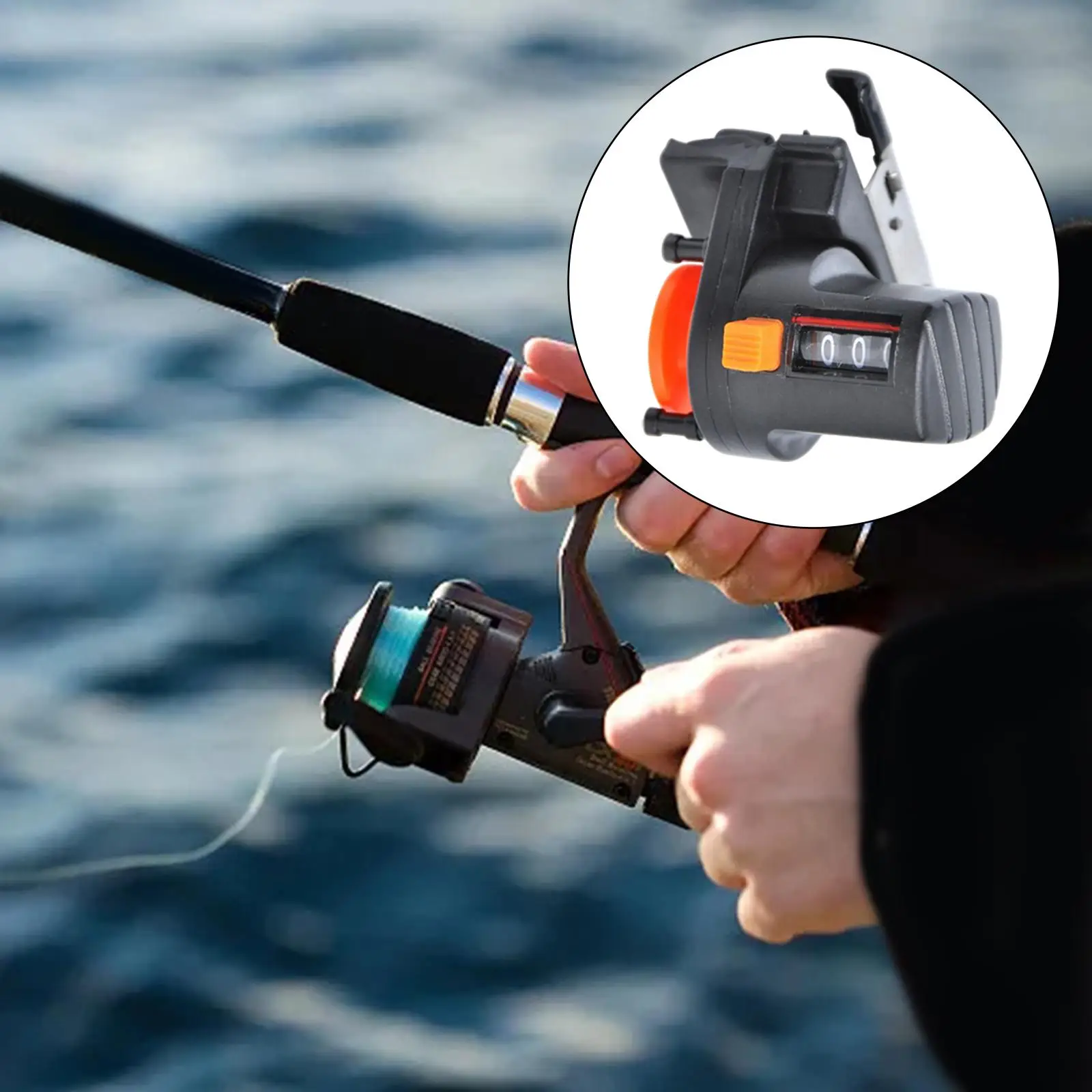 

Portable Fishing Line Depth Finder Counter, Depth Finder, Depth Gauge Counter