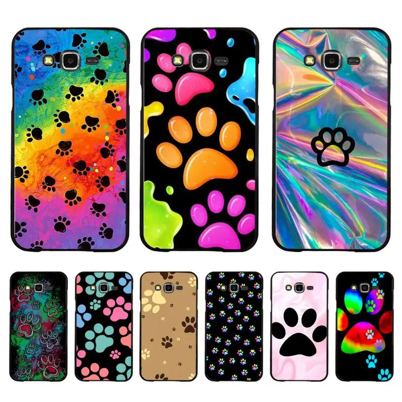 

Dog Paw Phone Case For Samsung J 7 plus 7core J7 neo J6 plus prime J6 J4 J5 Mobile Cover