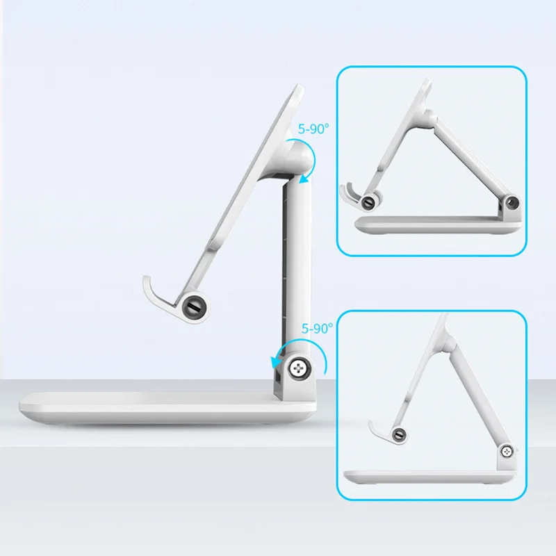 foldable mobile phone desktop phone stand for ipad iphone samsung desk holder adjustable desk bracket smartphone stand free global shipping