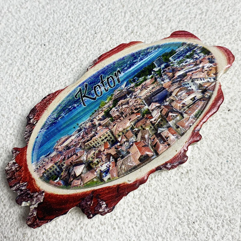 Сувениры Kotor World для культурного туризма украшения кухни и дома 3D магнитные