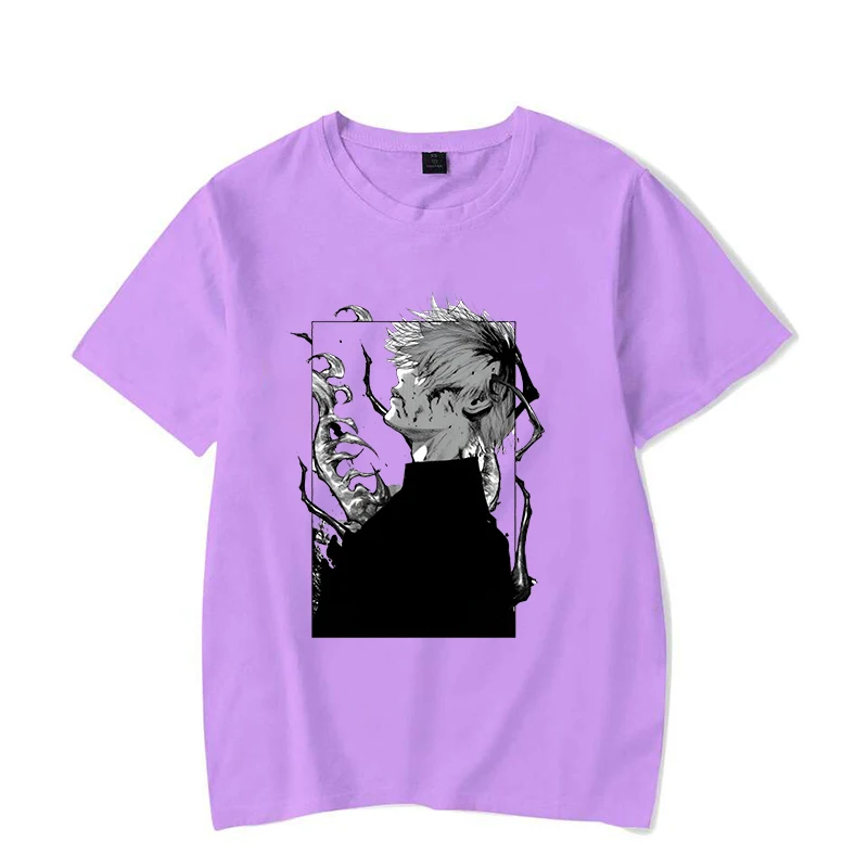 Новые популярные футболки с принтом Kaneki Ken для женщин и мужчин повседневные