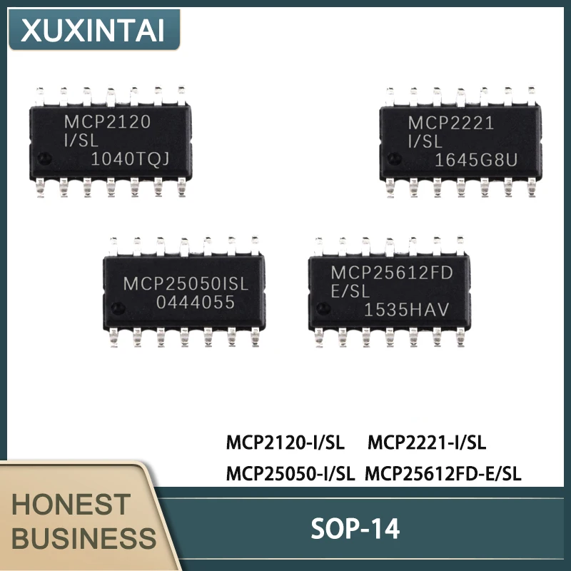 

10 шт./лот MCP2120-I/SL MCP2221-I/SL MCP25050-I/SL MCP SOP-14