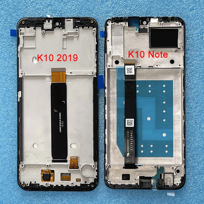 

Original For Lenovo K10 Note LCD Z6 Lite/Youth L38111 China Display Touch Panel Digitizer For Lenovo K10 2019 XT2025-3 LCD Frame