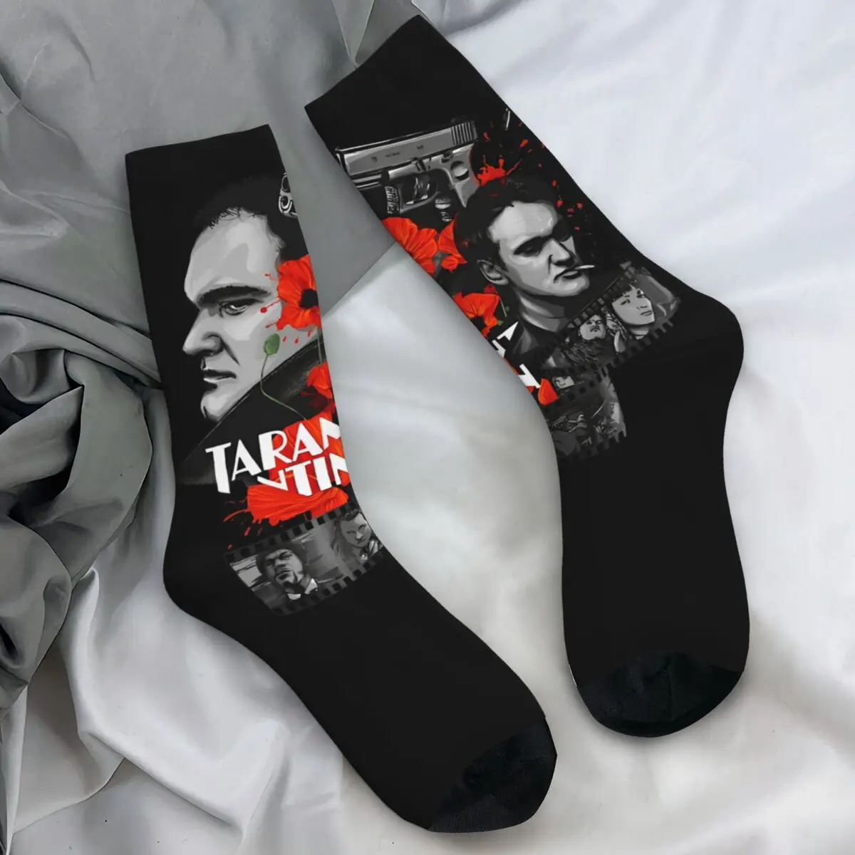 Носки Квентина Тарантино зимние чулки из фильма винтажные теплые мягкие носки