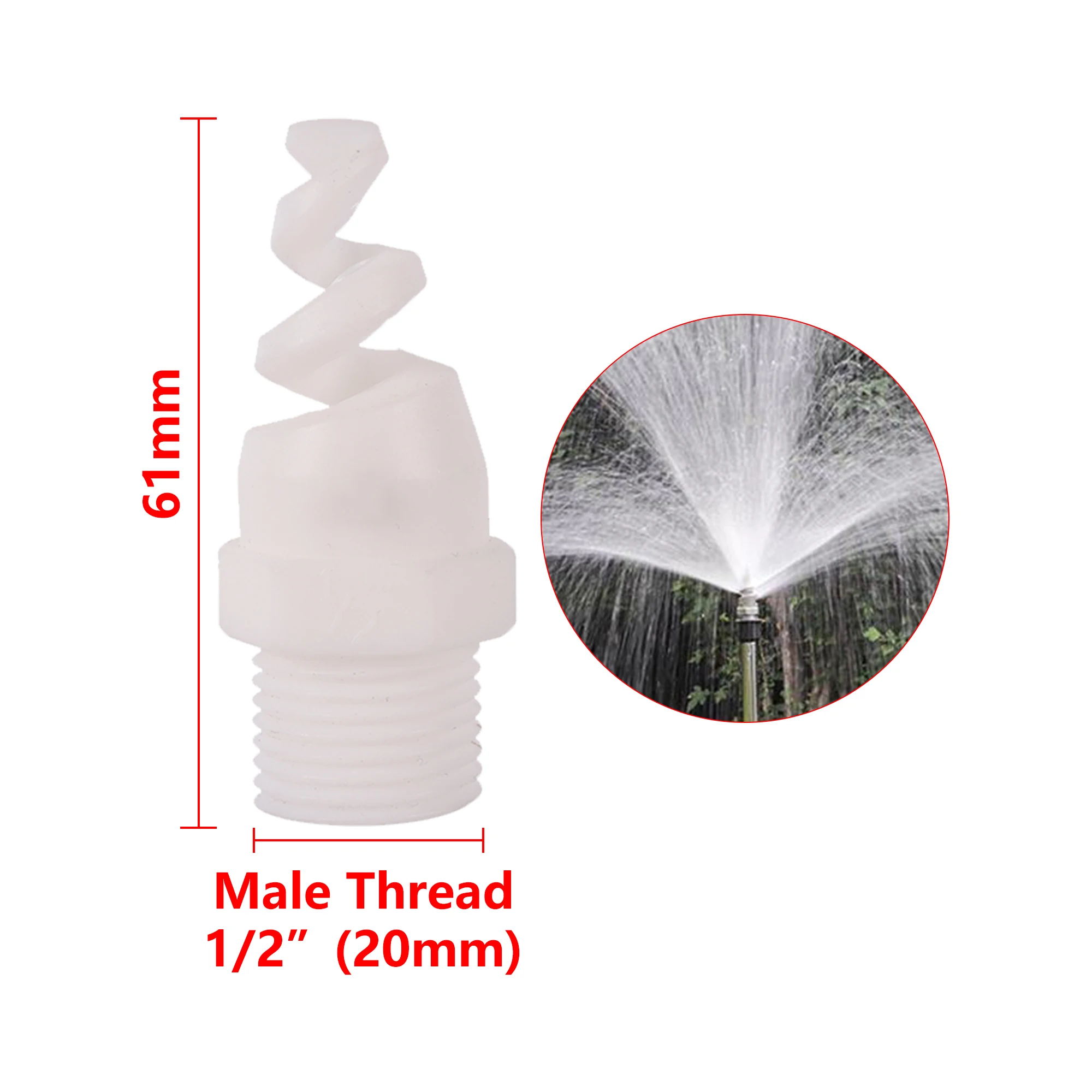 

TOHONGADON Спиральные спринклеры для сада