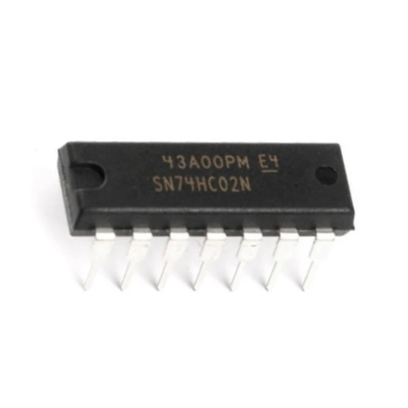10 шт. 74HC02N DIP14 74HC02 DIP SN74HC02N DIP-14 Новый и оригинальный IC