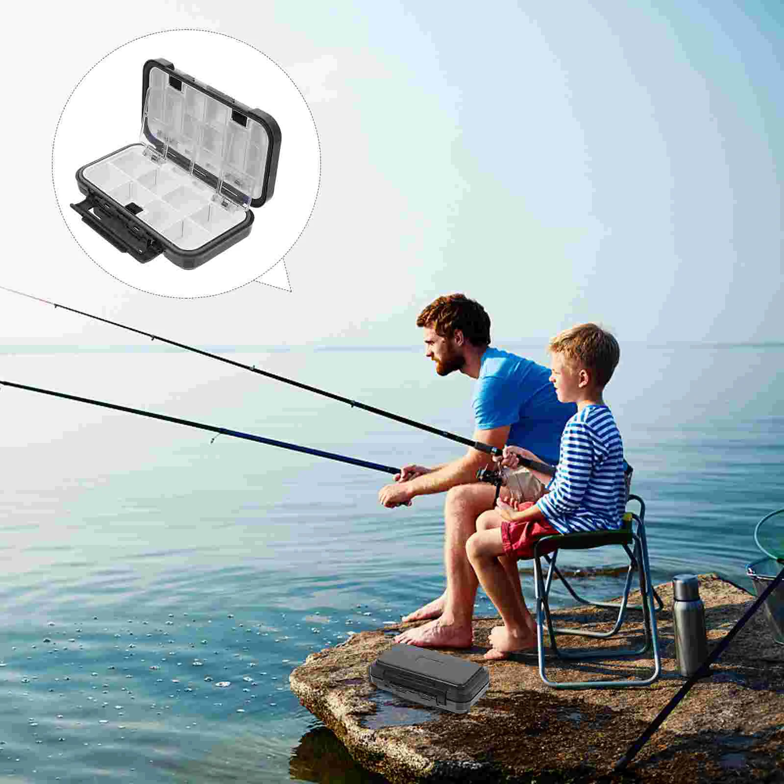 

Medicine Boxes Practical Useful Durable Creative Storage Box Sealed Box Fishing Storage Box