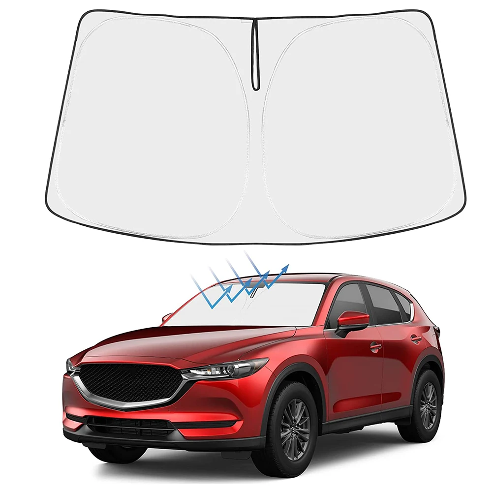 

Car Windshield Sun Shade Cover Sunshade Visor For Mazda CX30 CX 30 CX-30 2020 2021 2022 2023 Accessories