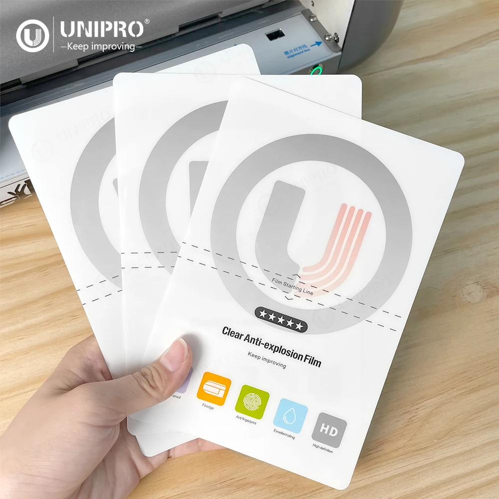 

Гидрогелевая пленка из ТПУ, Матовая Антибликовая фотопленка HD для защиты экрана, режущая машина