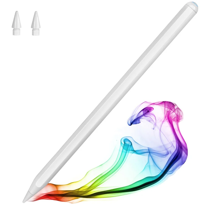 

For Apple Pencil 2nd Generation With Wireless Charging 1st Palm Rejection Tablet Touch Stylus Pen For Ipad