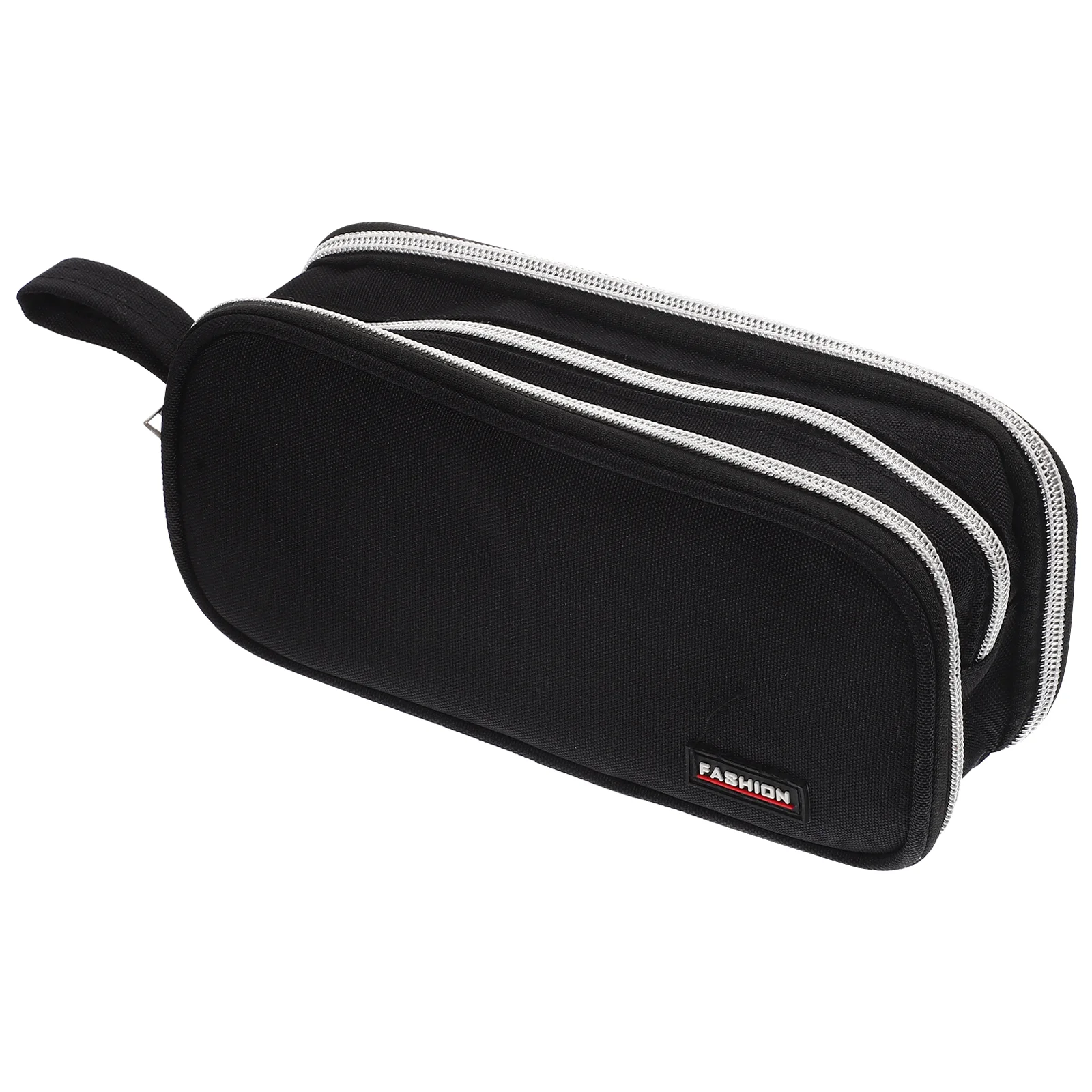 

Многофункциональный холщовый чехол на молнии, многофункциональный портативный чехол с тремя слоями для дома и школы