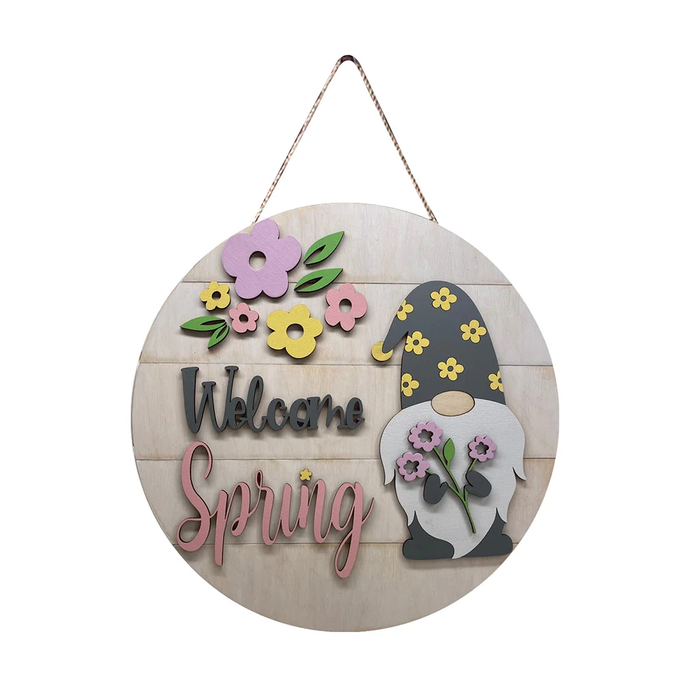 

1 шт., креативный деревянный подвесной дверной знак