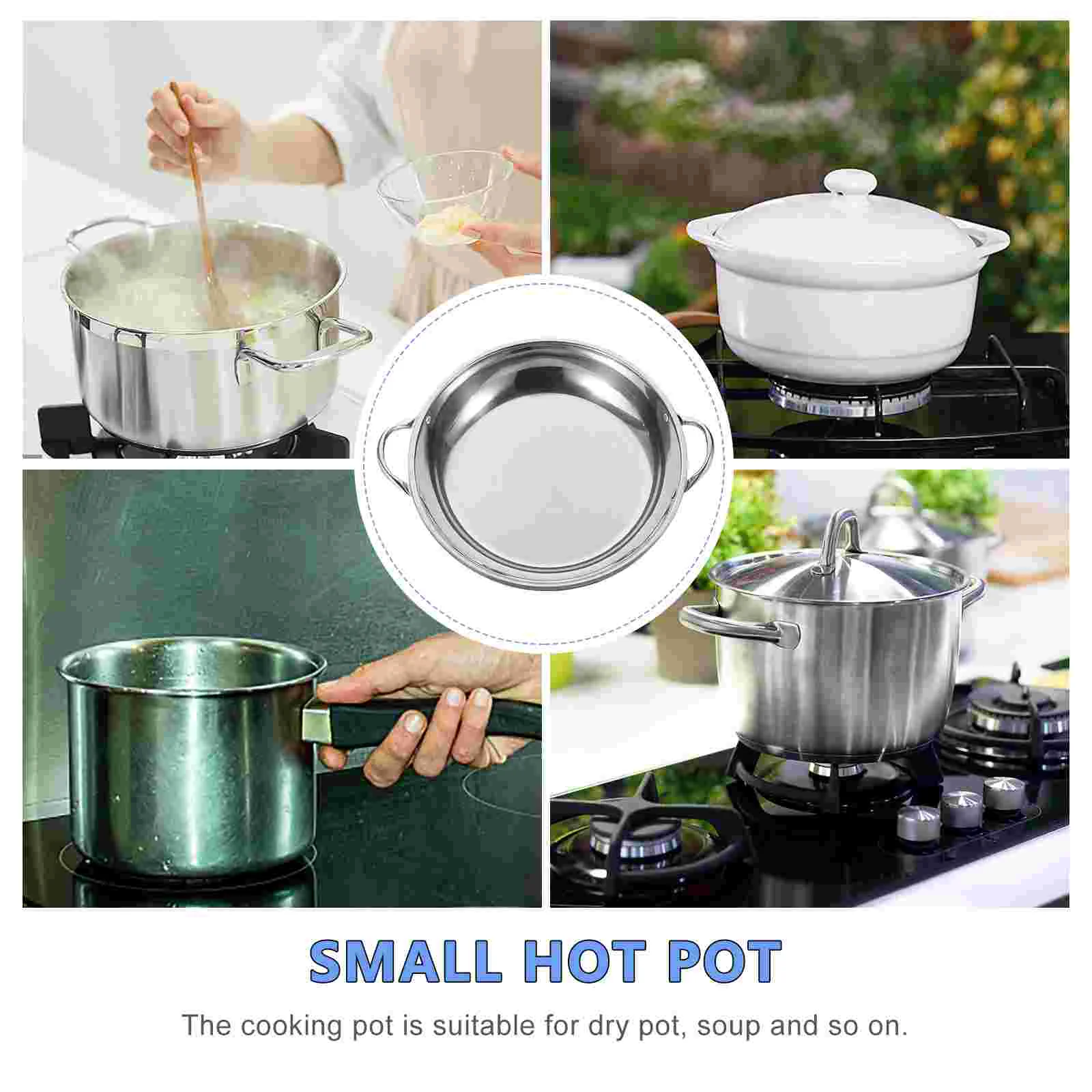 Духовка из нержавеющей стали кастрюли для приготовления пищи корейская кастрюля