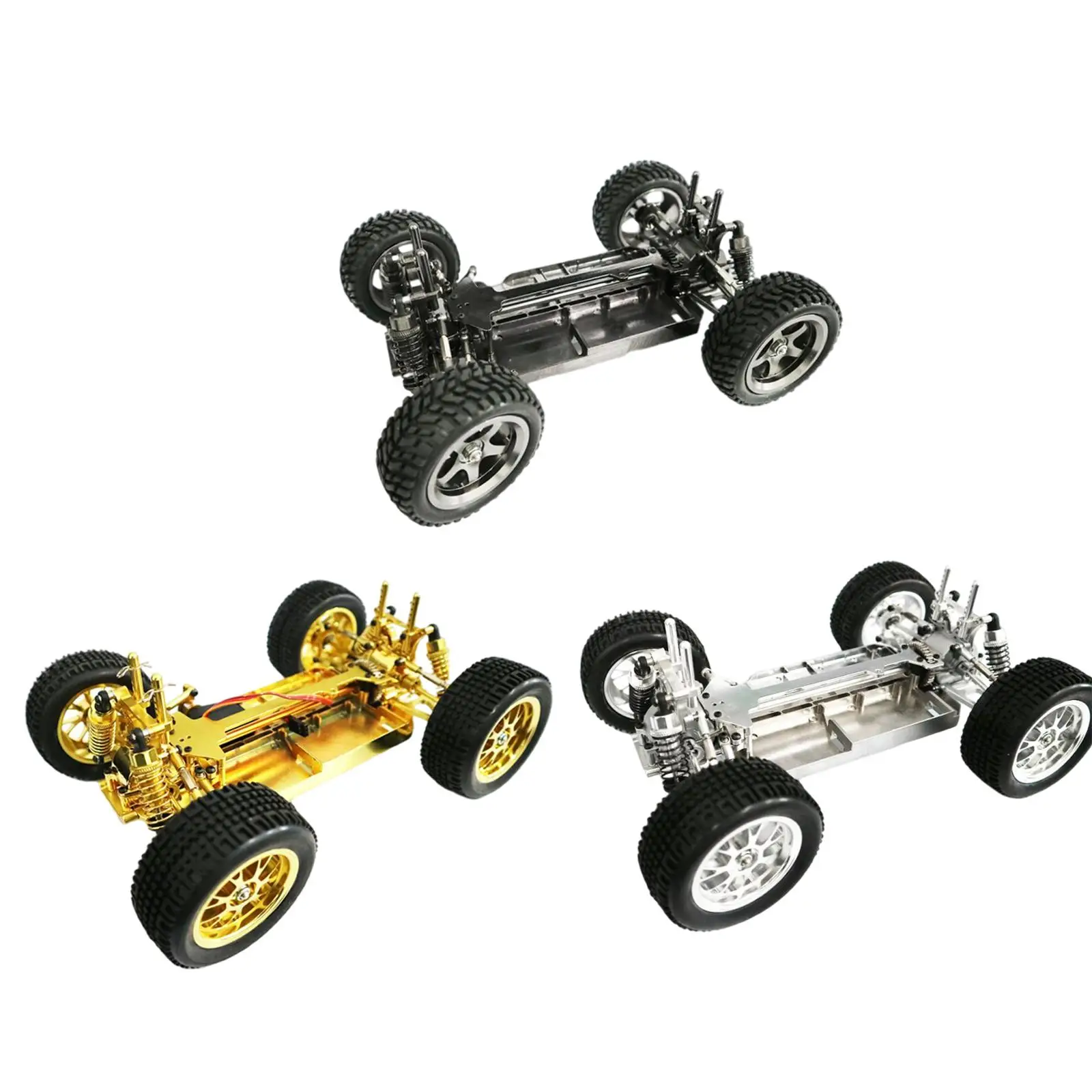 

Full Metal Chassis Parts 1:18 Car Parts Spare Parts Modified Model Truck Car Hobby Crawler Vehicles