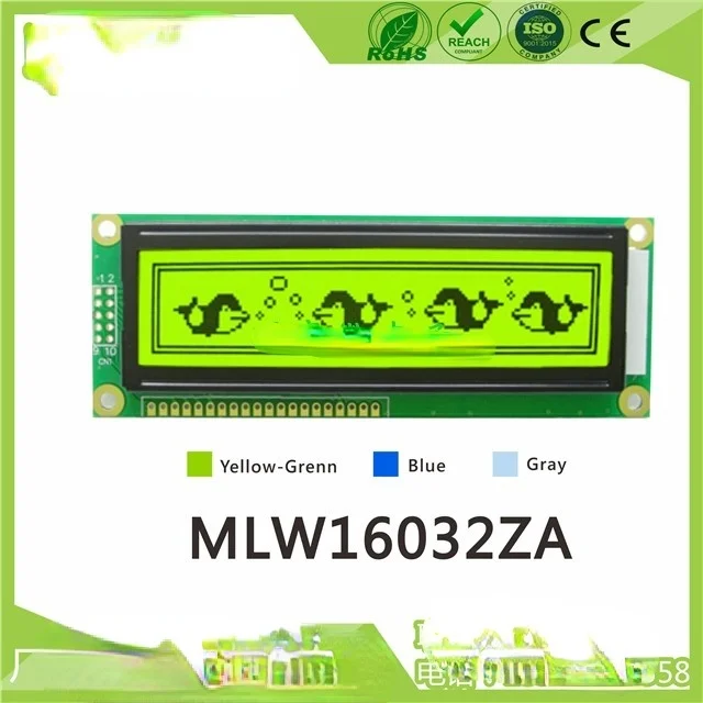 

16032 with Chinese Character Library LCD Screen Module Serial/parallel Port ST7920 Dot Matrix Screen MLW16032ZA
