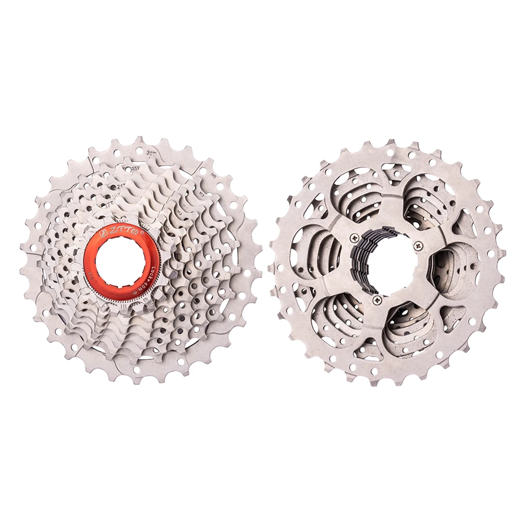 

ZTTO Mountain Bike Free Wheel 10 Speed Plating Portable Professional Detachable 11-30T Freewheel Part Component
