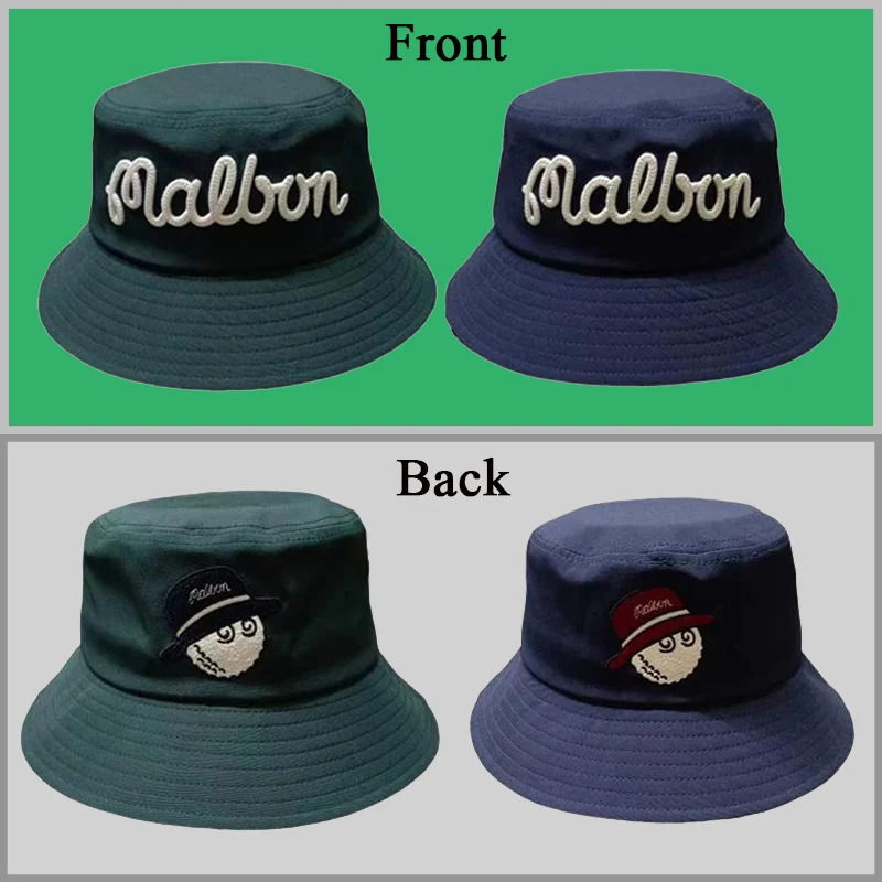 Golf Cap Wide Brim Bucket Hat for Men Women UPF 50+ Boonie Hat Foldable UV Protection Hiking Beach Fishing Cap Summer Safari