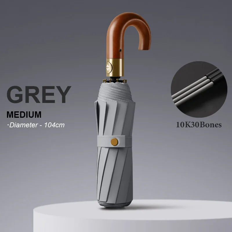 

HDIRXG Автоматический складной зонт мужской черный