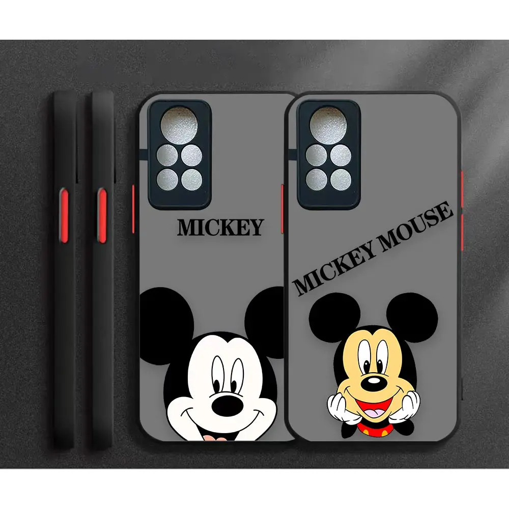 

Cute Mickey Minnie Mouse Shockproof Case Funda For TECNO HOT 11S 11 NFC 10I 10S 9 8 12 PLAY 12I NOTE 10 11 8 8I 7 PRO Case Para