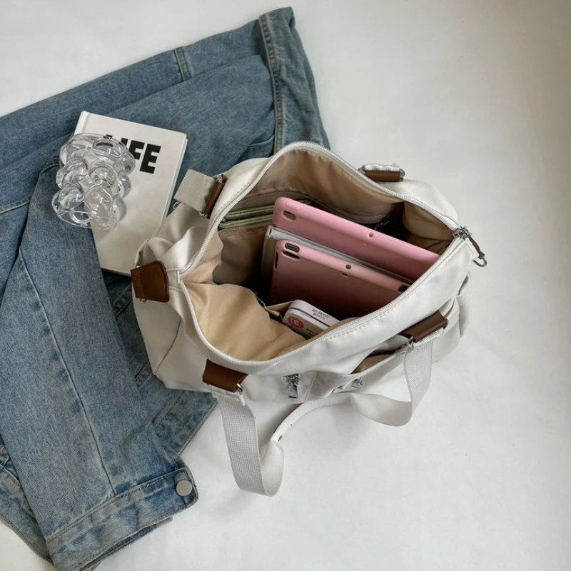 Универсальная повседневная парусиновая сумка Summah с небольшим карманом и