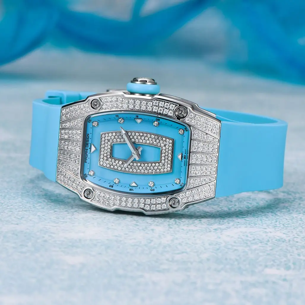Часы PAGANI Женские Кварцевые водонепроницаемые дизайнерские модные роскошные