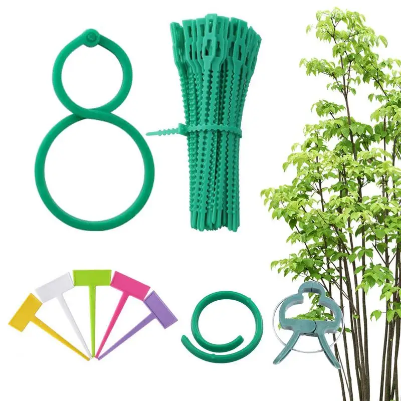 

Gardening Cable Ties Reusable Reusable Plant Clips Garden Plant Twist Ties Gardening Accessory For Herbs Climbing Plants Flower