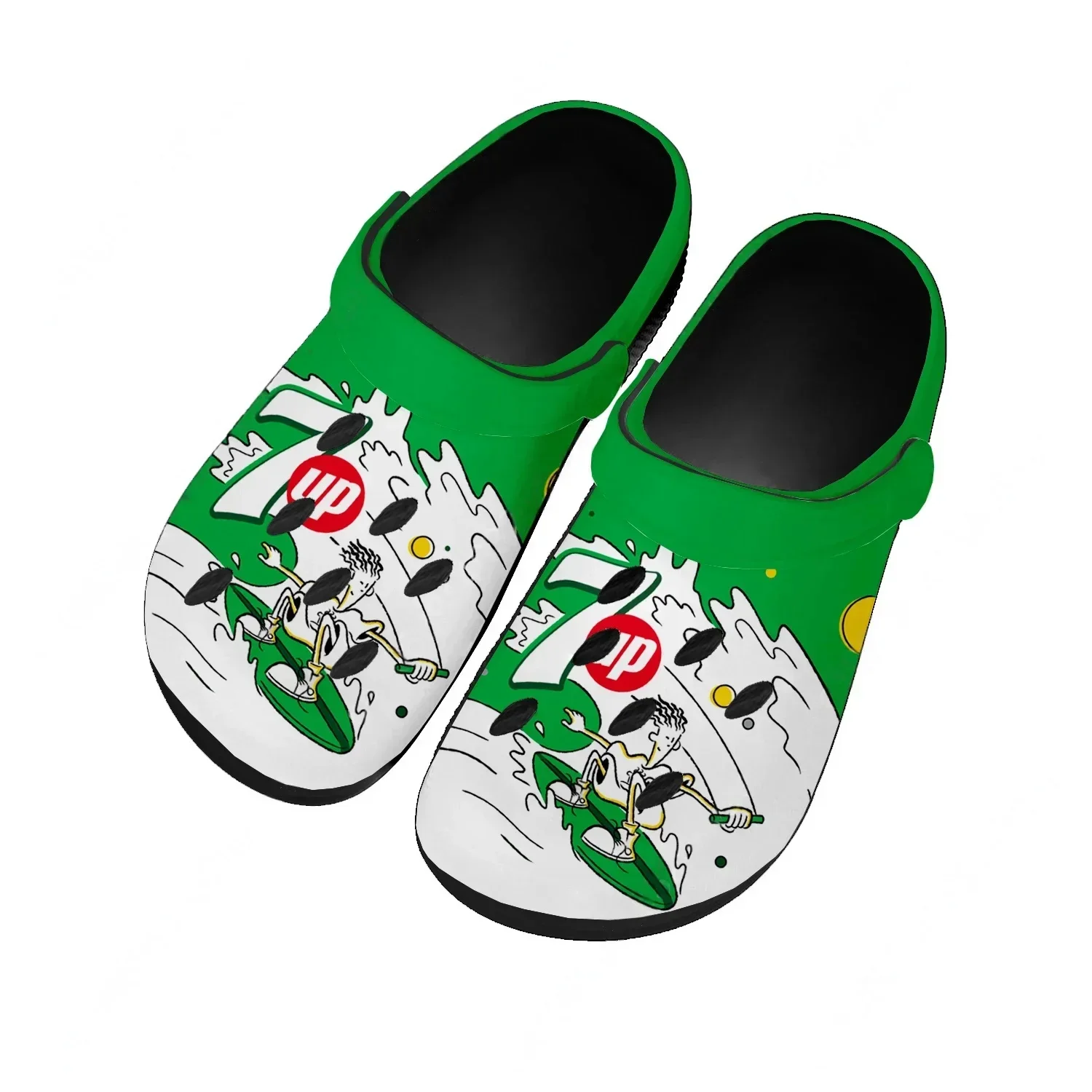Фото Сандалии Fido Dido для женщин и подростков, модные домашние тапочки для воды, высококачественные дышащие летние пляжные шлепанцы с отверстиями. №1