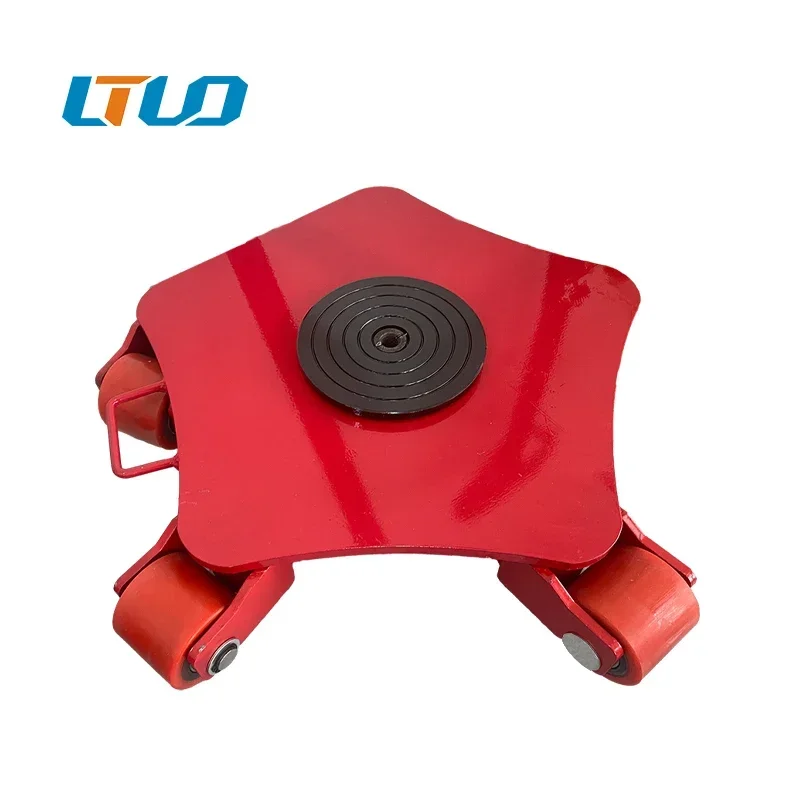 360-градусная 5T строительная транспортная роликовая тележка для катания на