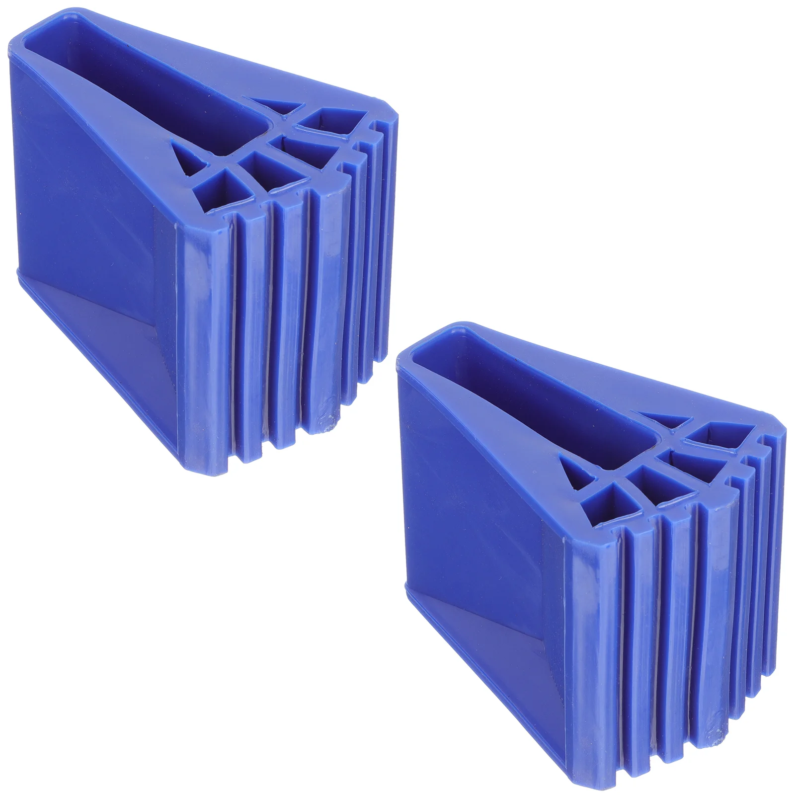 

2 Pcs Ladder Non-slip Mat Foot Protector Furniture Protectors Black Leg Cover Decorative Floor Household Supply