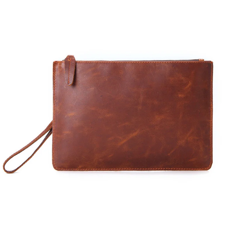 

Luxury Business Day Clutches Bag for Women Wallet Genuine Leather Handbag Clutch Phone Purse Casual Envelope Vintage Long Wallet