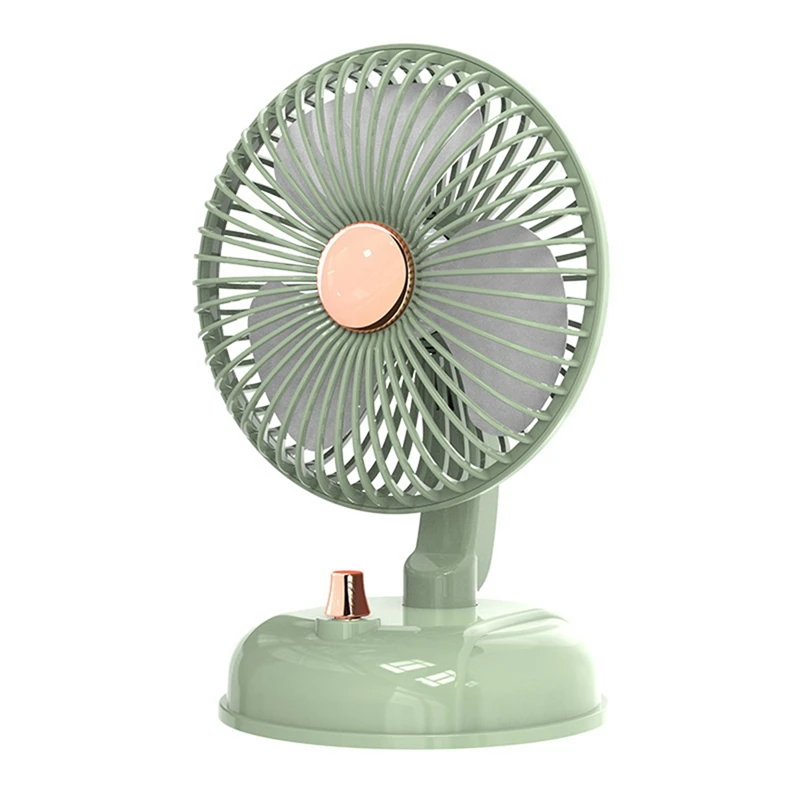 

USB Desk Fan Desktop Small Fan Rechargeable Silent Table Fan For Office Home Desk Dormitory