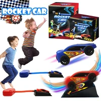 pedal catapult rocket launcher duel car cutdoor games jumping garden childcompetition aerodynamic sports entertainment toy